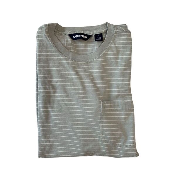 Lands' End Men's Striped T-Shirts BUNDLE Lot of 3 Size S - Picture 4 of 5